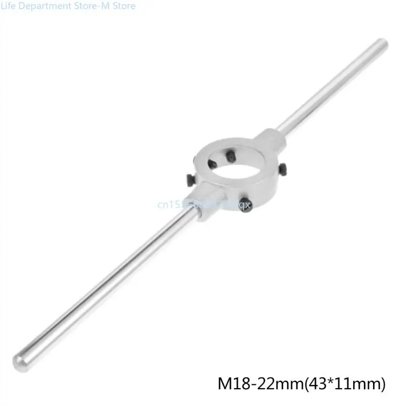 

Die Stock Handle Wrench Metric Round Die Holder M3-M6 M7-9 M10-11 M12-16 M18-22