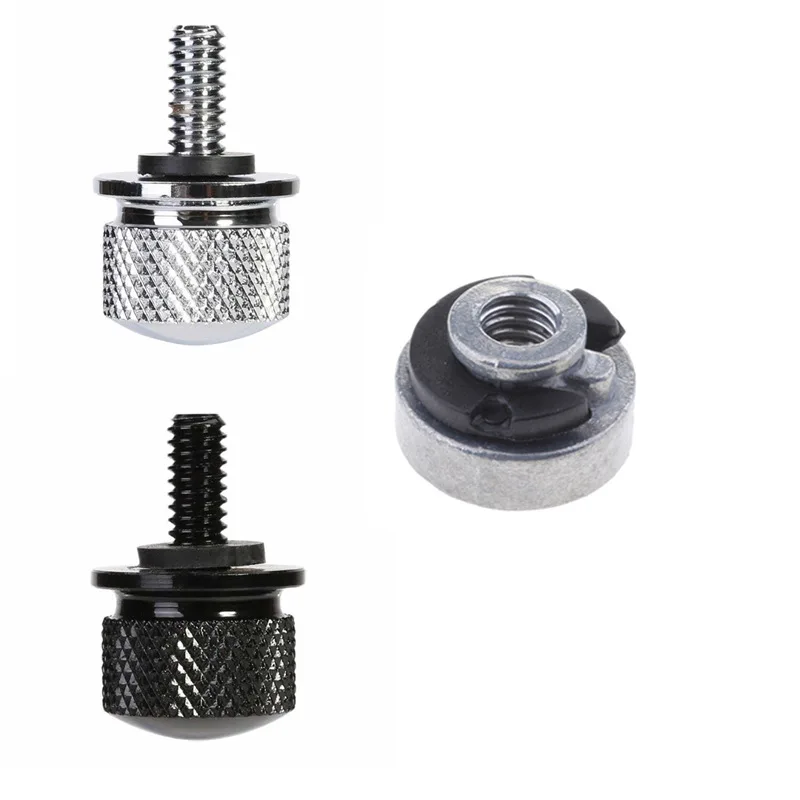 Motorcycle Accessories Quick Release Seat Cushion Screws CNC Seat Cushion Fixing Screws Nuts for Harley