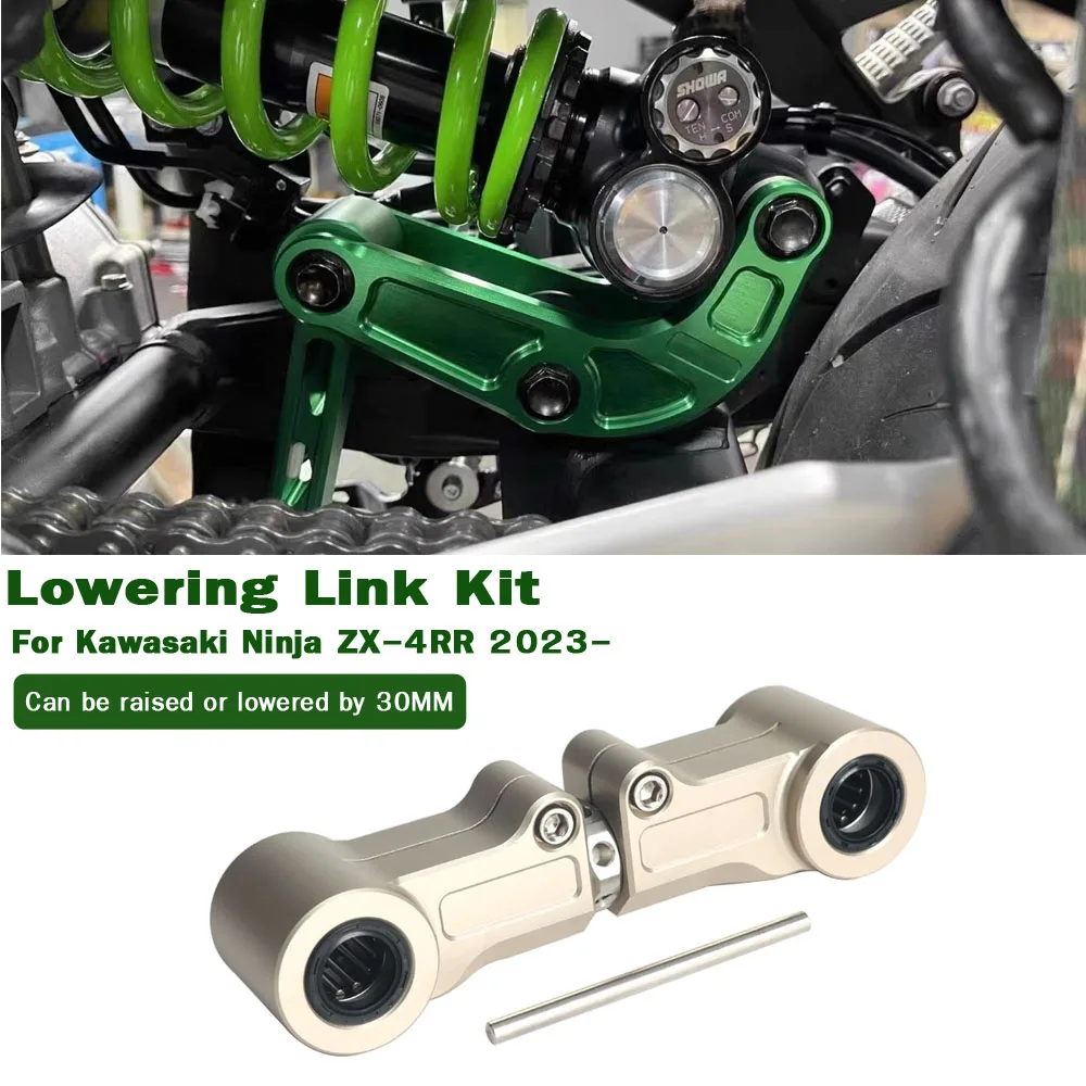 

Motorcycle Accessories Linkage Rear Drop Lowering Link Kit for Kawasaki Ninja ZX-4RR ZX4RR ZX -4RR 2023-