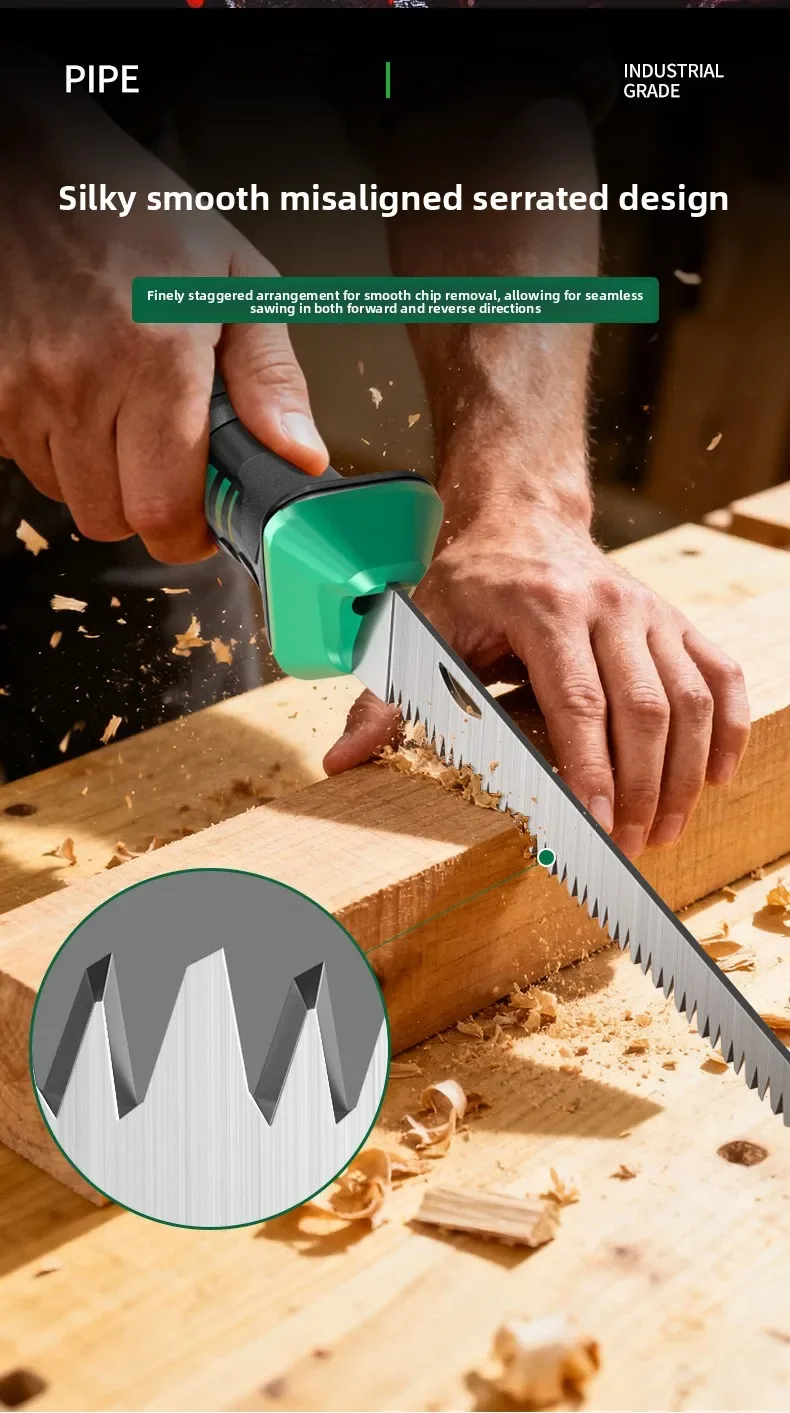 BAOLIAN Handheld Manuelle Säge Wand Panel Säge Haushalt Holzbearbeitung Säge Express Park Wald Garten Kunst Säge Gipskarton Säge – Detail 8