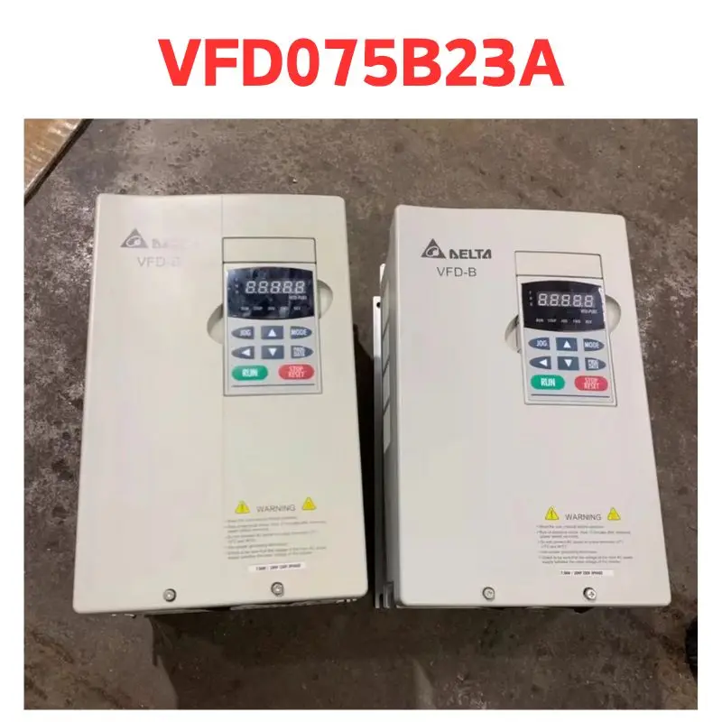 second-hand     inverter     VFD075B23A    Test passed     Fast Shipping