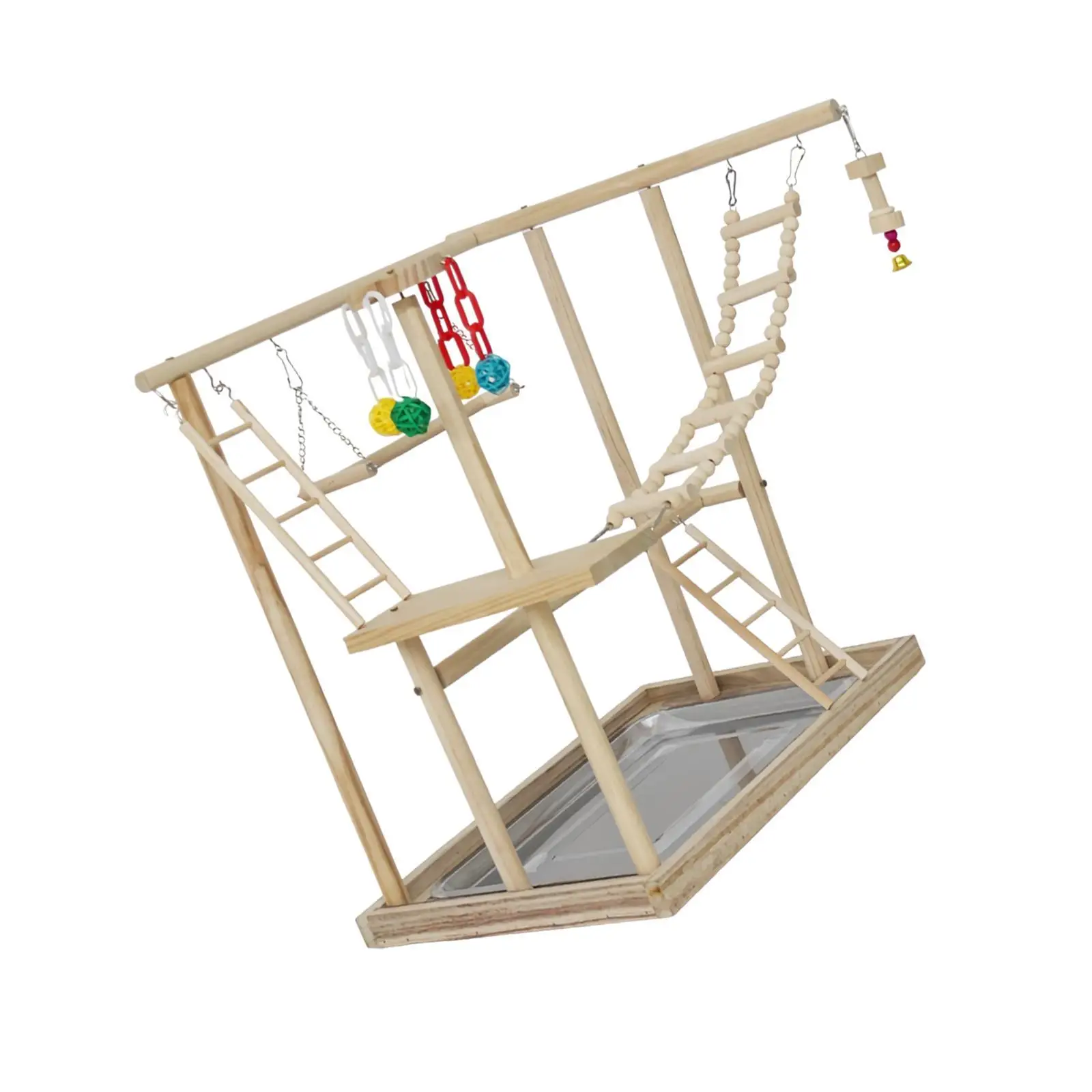 Parrot Playground Exercise Playpen Play Gym Stand Birds Parrots Toys Conures