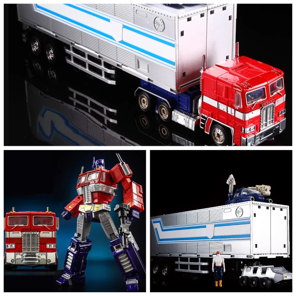 

Transformation Masterpiece OP Prime Transformation Toy KBB MP10V Robot Carriage Alloy Version Robot Action Figure Boy Model