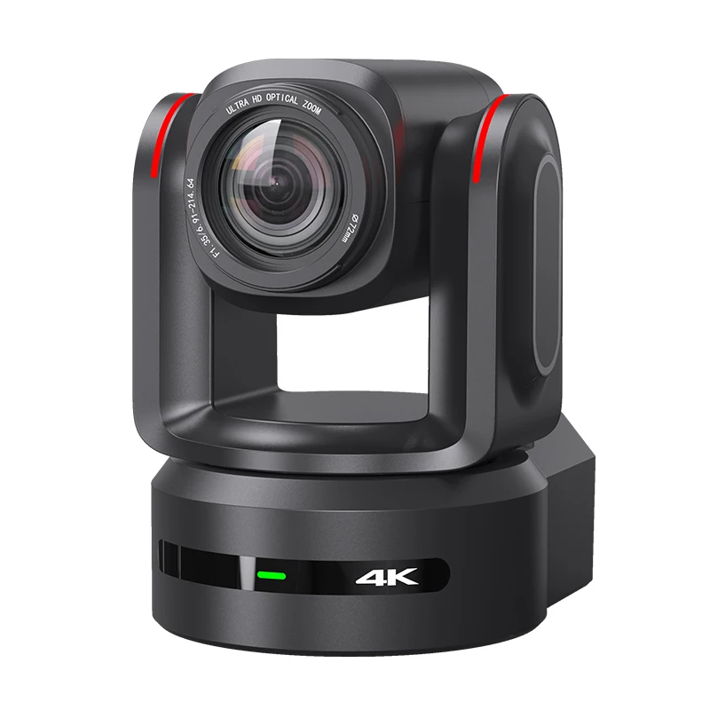 PTZ Camera 4K 30x Optical Zoom with HDMI USB Output Support 4K60fps Conference Room Camera for PTZ Conference System Broadcast