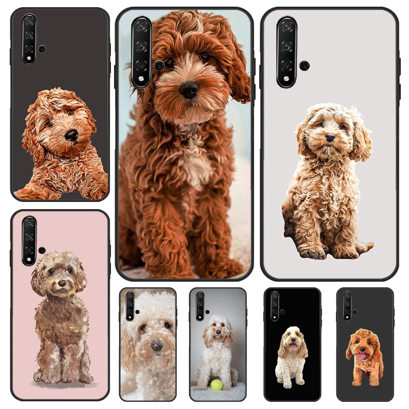 Cute Cockapoo Dog Case For Huawei P Smart 2019 Nova 5T 9 10 SE 3i 8i 11i Y60 Y61 Y70 Y90 P20 P40 Lite P30 Pro