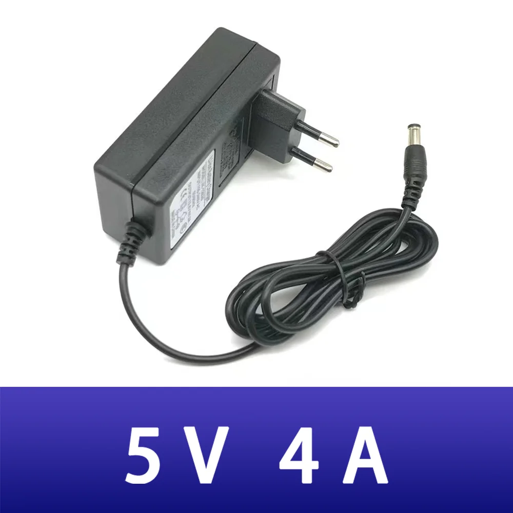 AC DC 5V 4A power adapter 4000mA 20W EU US UK AU Plug 110V 220V 5.5*2.1mm LED adapter Supply For LED Strip Lights CCTV WiFi