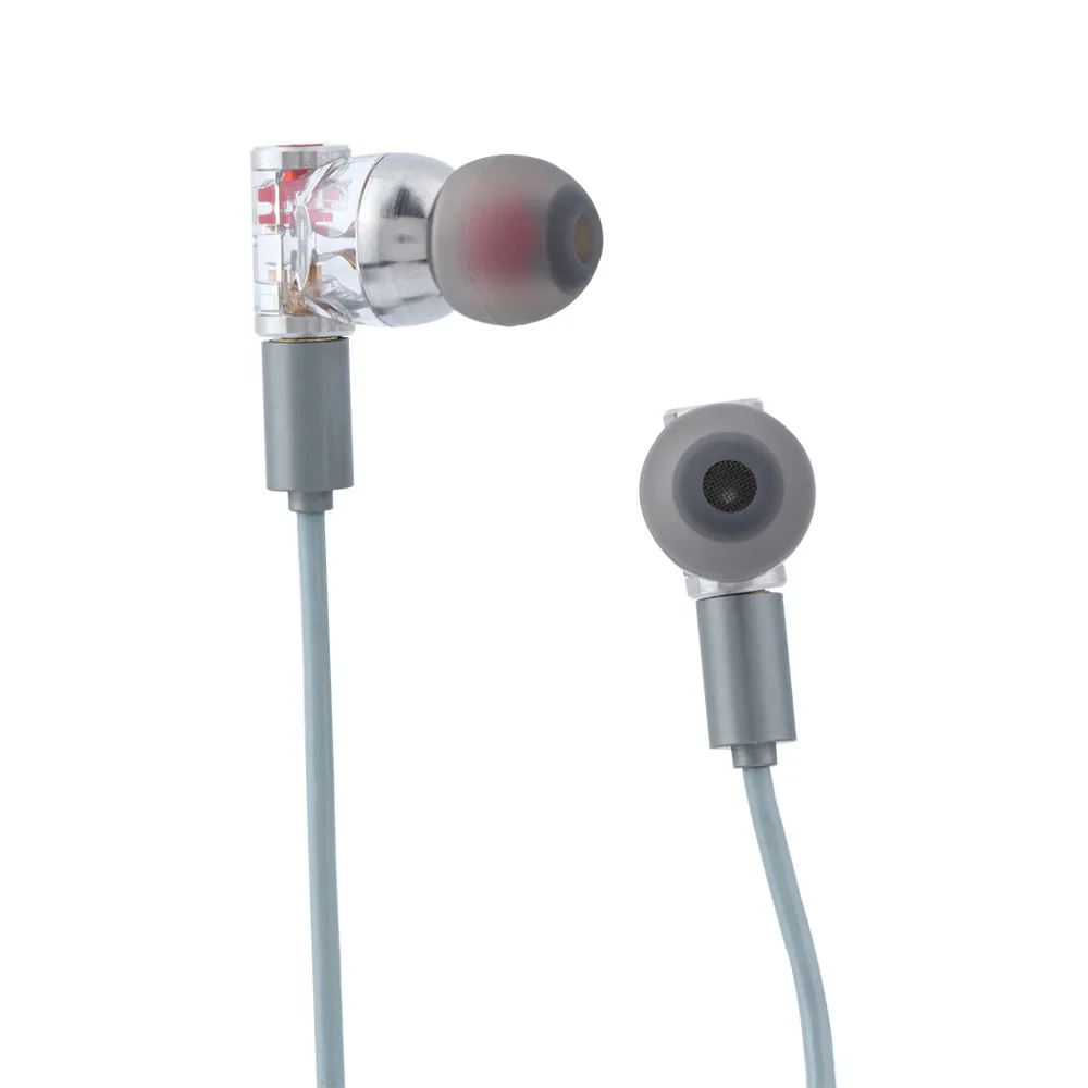 DDHIFI E2020A Janus Dynamic Driver HiFi In-ear Earphone with Dual Connector MMCX/0.78mm 2Pin, Detachable OCC Cable, Clear Shell