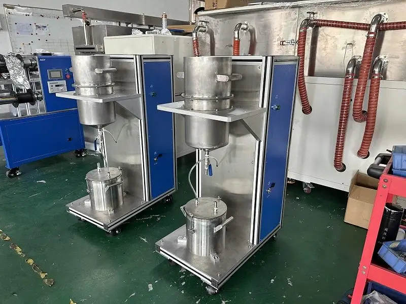 Magnetic De-Ironing Filtering Machine for Battery Electrode Slurry