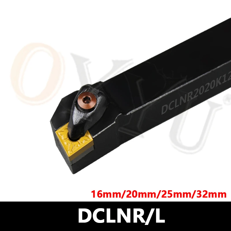 DCLNR2020K12 Holder DCLNR2525M12 DCLNR DCLNR2525M16 DCLNR1616H12 DCLNR1616 DCLNR2020 DCLNL CNC Lathe Cutter External TurningTool