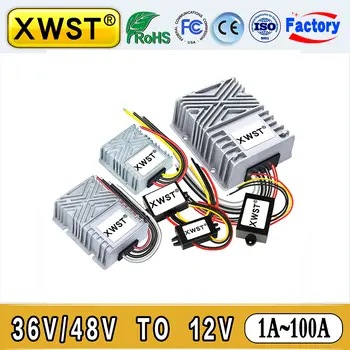 DC DC měnič 36V 48V na 12V Napájecí měnič 48V na 12V Snižující regulátor 36V na 12V Transformátorový modul CE RoSH 10 nejlepší prodej DC-DC měnič 12V na 48V - №5