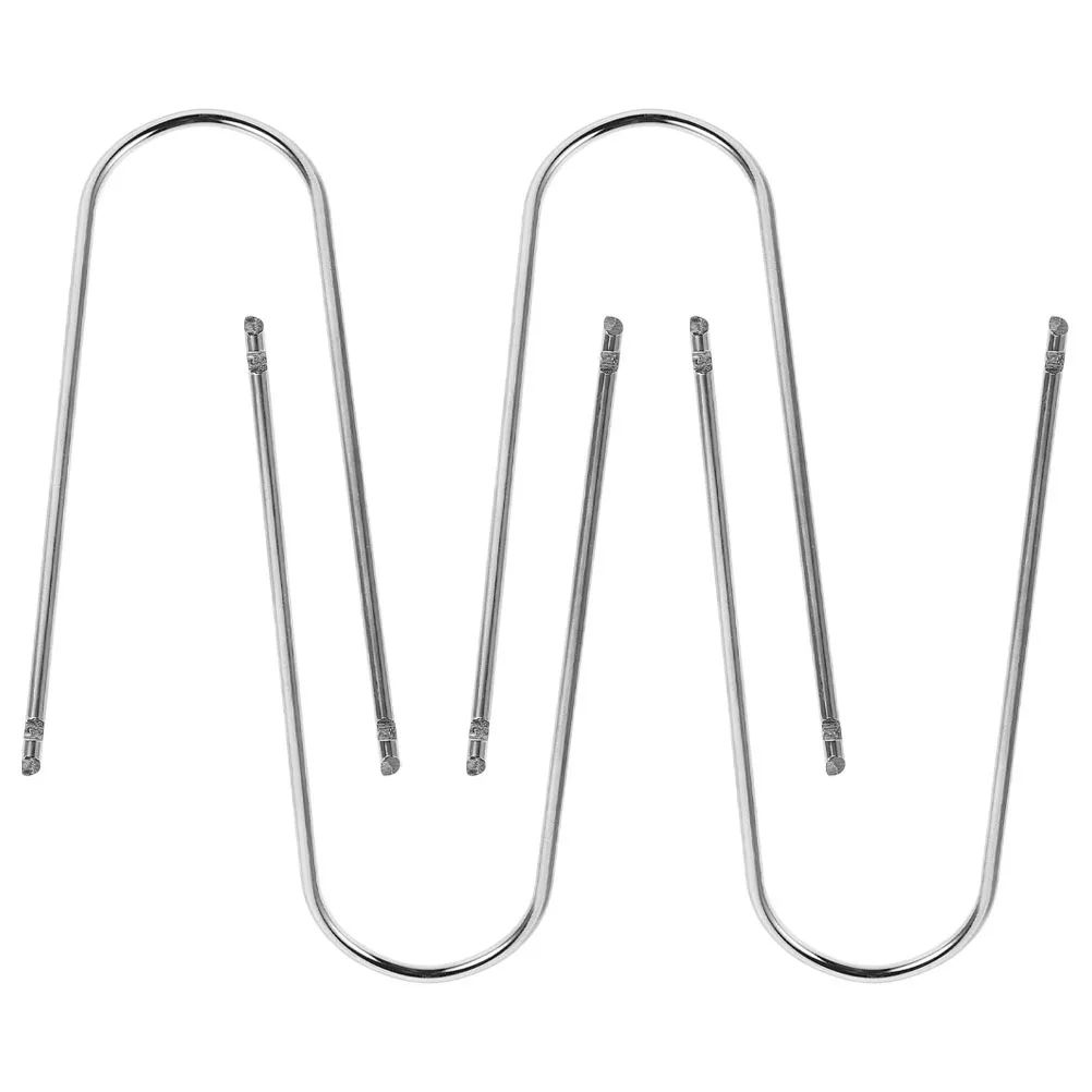 

2Pairs U Shaped Car Stereo Removal Tool Auto Radio Extractor Kit Vehicle Audio Disassembly Essential Automotive Tool