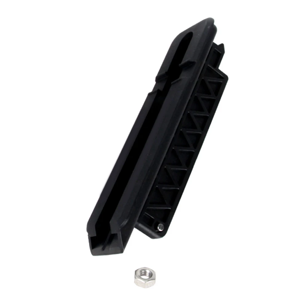 Water Tail Rudder Fin Adapter Water Sports Paddle Boarding Easy Installation Compatible With SAFS 166mm Size Black Color