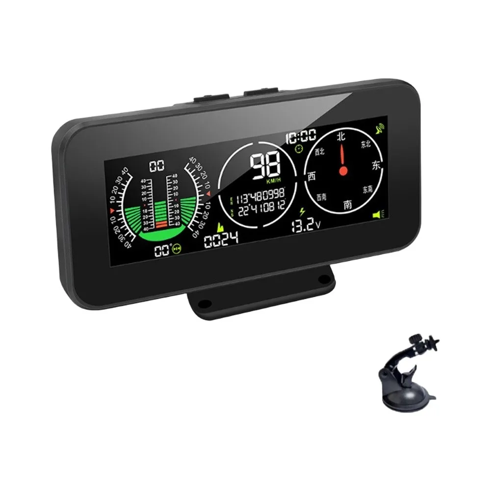 Car Slope Monitor For GPSM60 Featuring For GPS Hot Start Cold Start 32S and Real-Time For Battery Voltage Safety Alerts