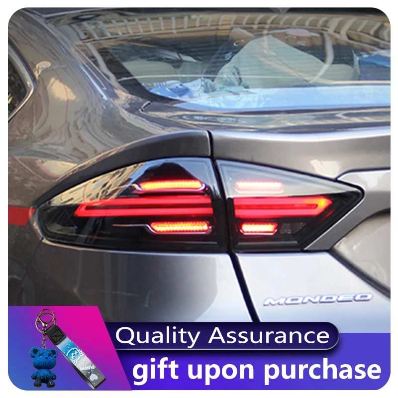 Car Styling For Ford Mondeo 2013-2016 Rear Lamp DRL Taillight Turn Signal Highlight LED Reverse Dynamic Auto Accessories