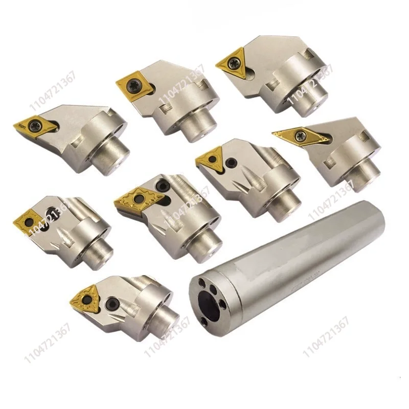 

CNC Lathe Cutting Bar Turning Tool Holder Head Changeable Anti-vibration Boring Tool Bar Lathe Cutting Bar Turning Rod Tool Body