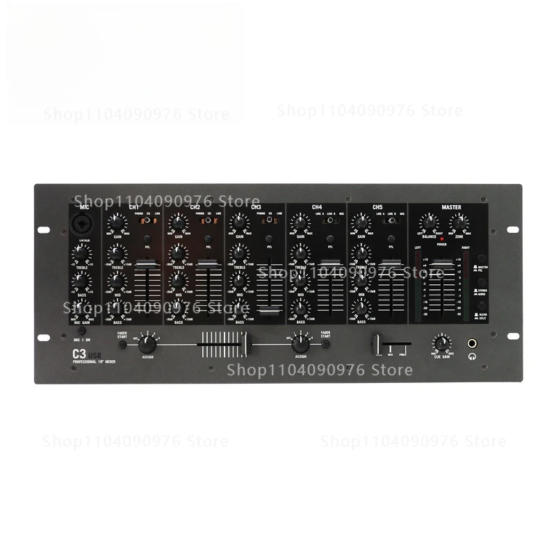 Professional DJ Mixer C3 USB Mixer