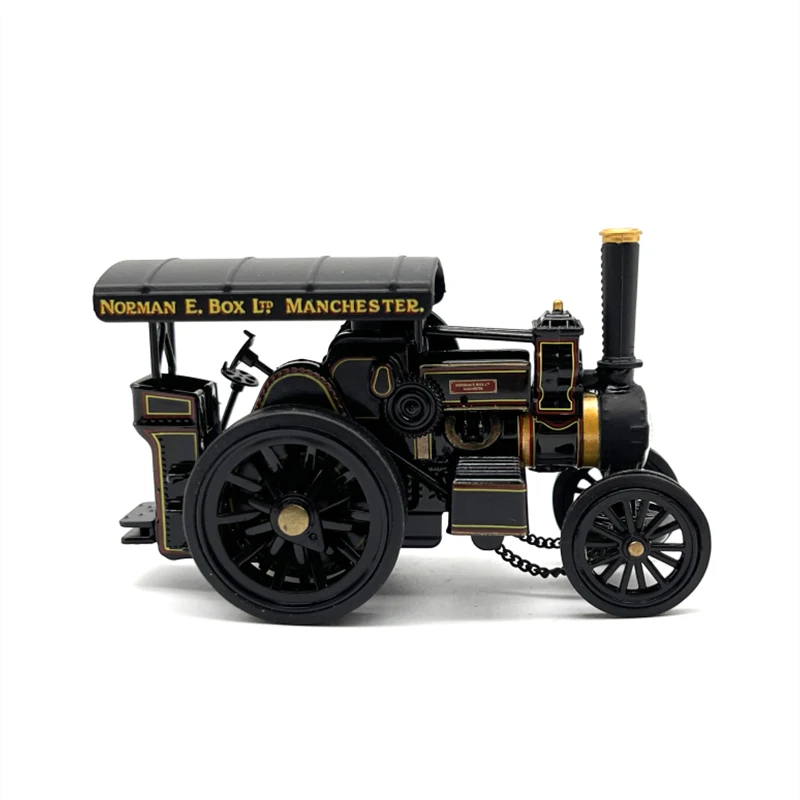 1:76 Scale Diecast Alloy B6 Steam Road Locomotive Car Model Classic Nostalgia Adult Toy Collection Souvenir Gifts Static Display