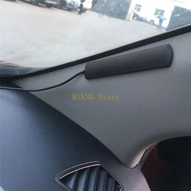 ANT-309 CAR FM RADIO HIDDENアンテナパッチ信号ブースター5メートル長さの電子ステレオアンプフロントガラス空中ベストセール