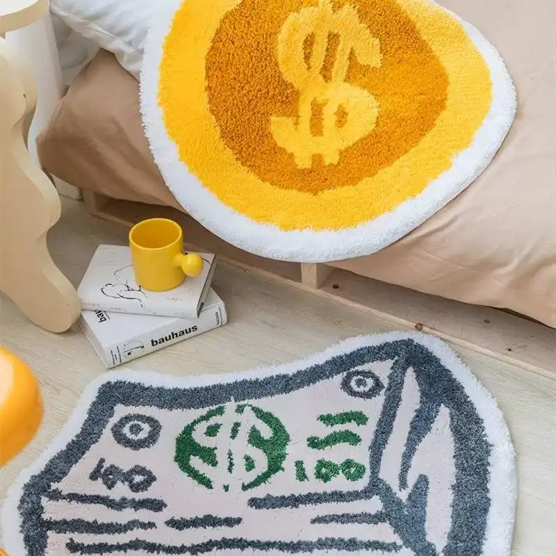 

VIKAMA милый коврик для ванной, забавный водопоглощающий мягкий ковер для машинной стирки, спальня, ванная комната, пол, кухня, украшение дома