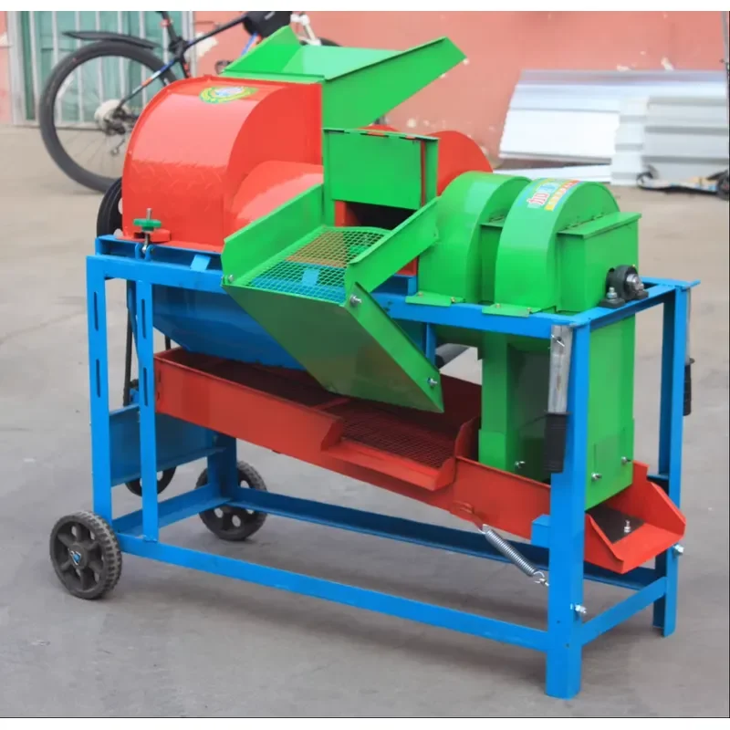 Multi-functional Soybean Sorghum Millet Maize Sheller Thresher Automatic Corn Thresher Machinery