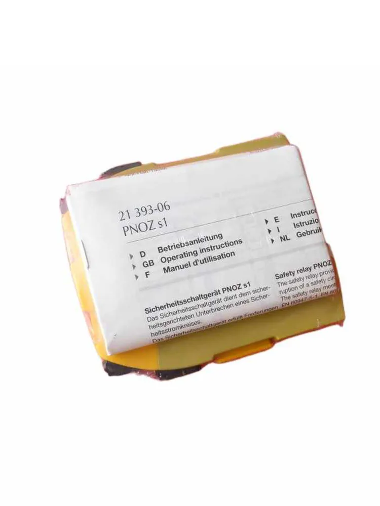 Novo módulo de relé de segurança pilz 751101 original pnoz s1 c 24vdc 2 n/o em estoque