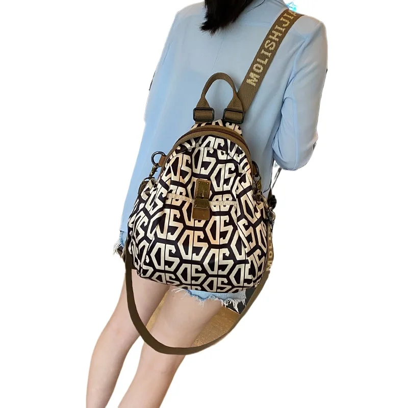 

Letter Print Women's Backpack Fashion Ita Bag Pack Large Capacity Backpack Oxford School Bagpack Shoulder Mochilas De Mujer