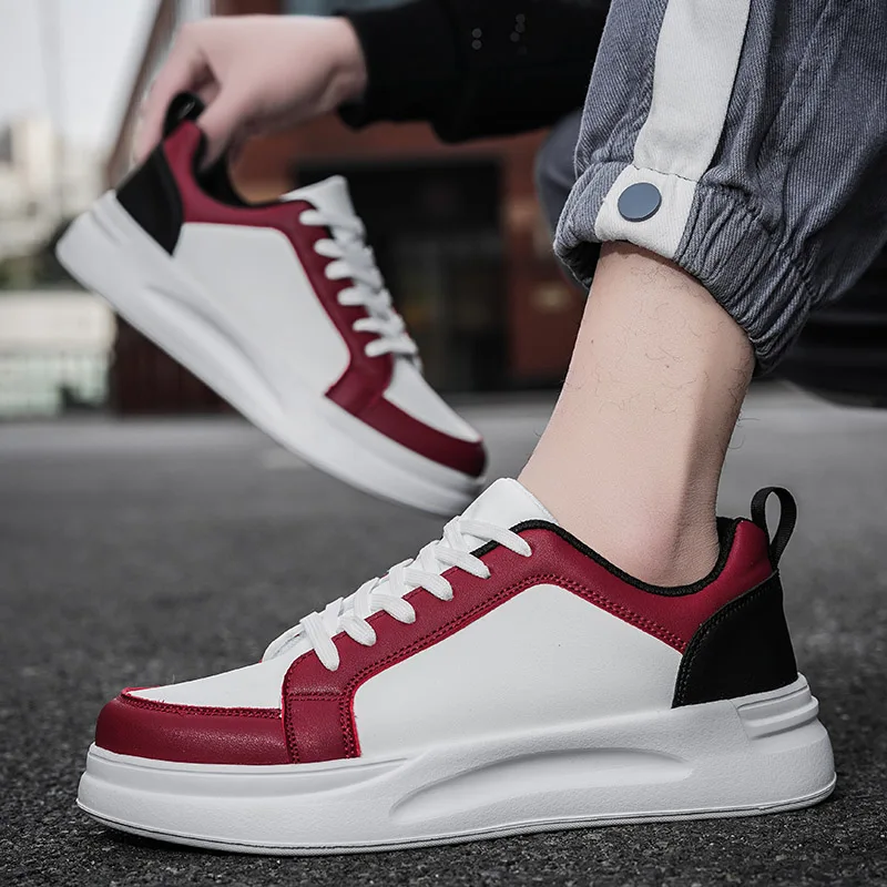 Hot-selling Large Size 36-45 Couple Casual Shoes Spring New Breathable Non-slip Men's Shoes Classic Low-cut Lace-up Trendy Shoes