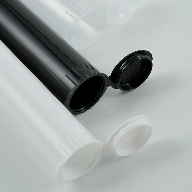 3Pcs Plastic Cigarette Storage Smell Proof Tube 118mm Waterproof Airtight Solid Storage Seal Container Smoking Accessories