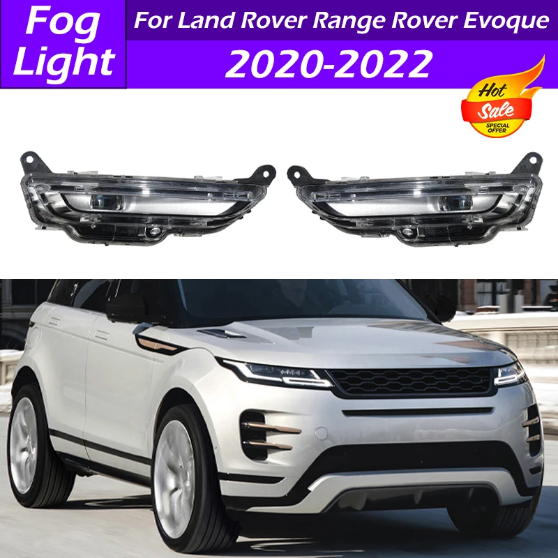 LR116033 LR116034 LED Car Front DRL Daytime Running Light Fog Lamp Foglights For Land Rover Range Rover Evoque 2020 2021 2022