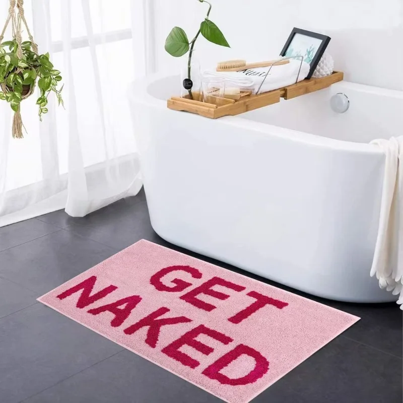 Imitation cashmere cartoon absorbent foot pad