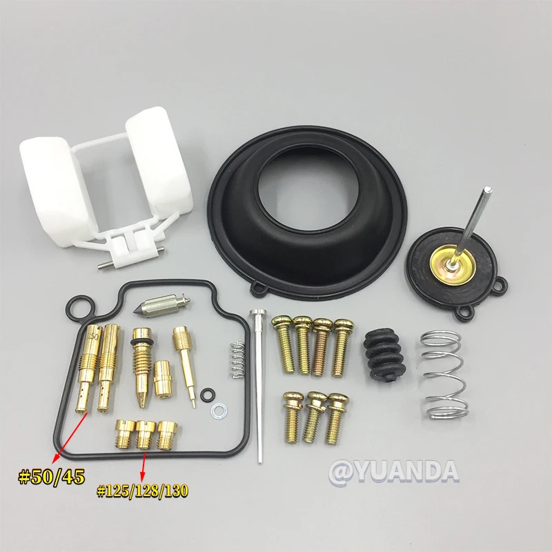 Carburetor Repair Kit For Honda VT750 C Shadow VT750C 2004-2009 Aero with Vacuum Diaphragm