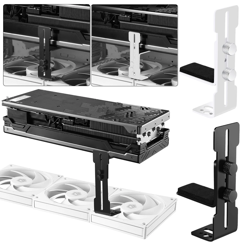 12cm grafik kart tutucu sürgülü ayarlanabilir bilgisayar grafik kartı braketi Video kartı RTX 4090 4080 4070 için destek braketi