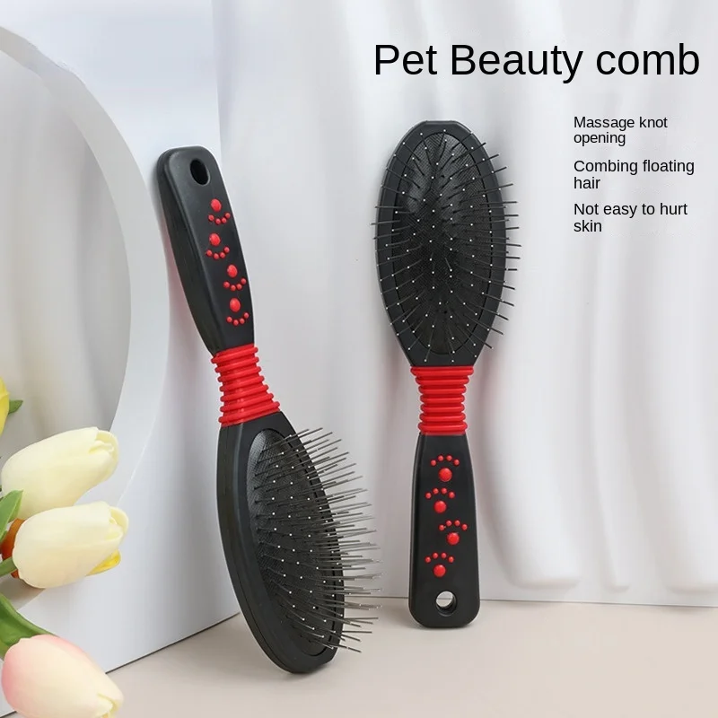 Comfortable Hold Dog Massage Comb Air Bag Needle Floating Hair Removal Brush Beauty Grooming Kit For Cat Little Pets