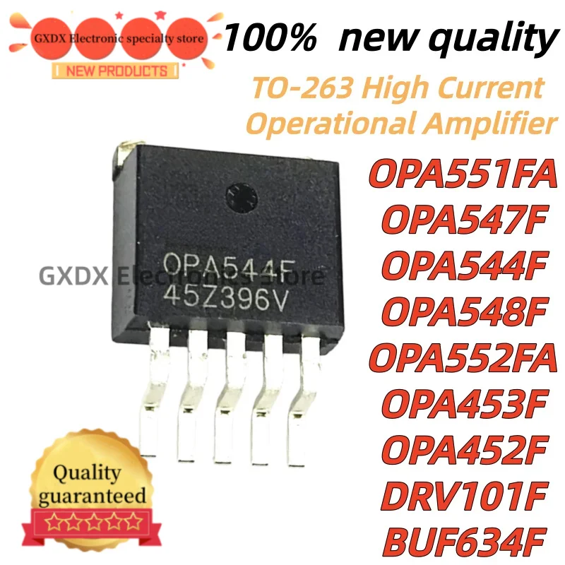 10pcs 100% New Quality OPA551FA OPA547F OPA544F TO263 OPA548F OPA552FA OPA453F OPA452F DRV101F DRV102F BUF634F TO-263