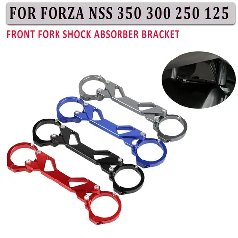 혼다 Forza NSS 250 125 300 350 NSS125 Forza350 Forza300 Forza250 용 프론트 포크 브레이스 충격 흡수 장치 브래킷 밸런스 서스펜션