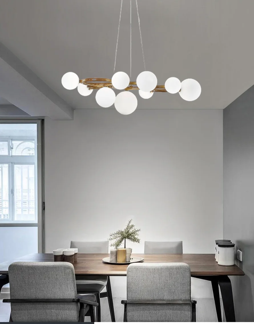 

Medieval vintage chandelier Japanese-style lonely wind retro creative personality branch lamp guest restaurant master bedroom st