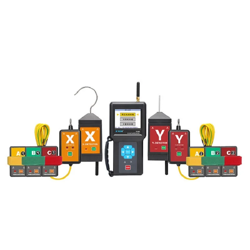 

ETCR1560A Multifunction Wireless High Voltage Phase Detector For RMU Metalclad Withdraw Switchgear Circuit Line 35KV 200m
