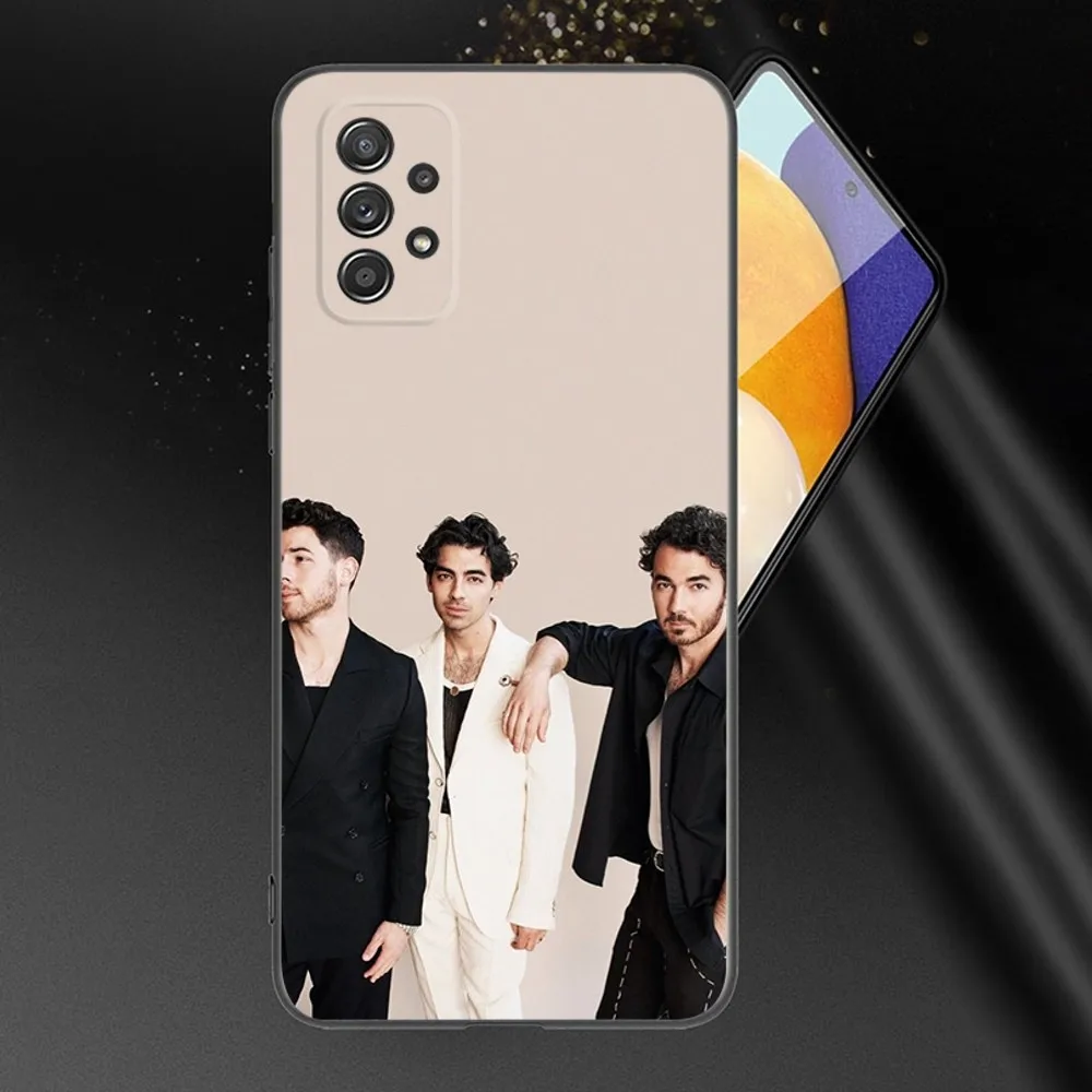 J-Jonas Band B-Brothers Phone Case For Samsung Galaxy A13,A21s,A22,A31,A32,A52,A53,A71,A80,A91 Soft Black Phone Cover