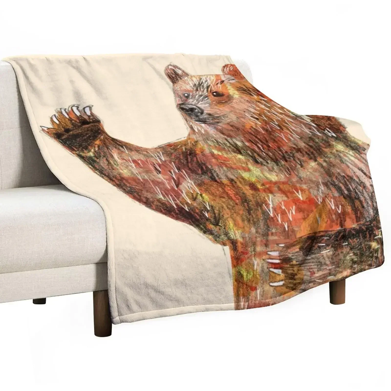 

Bear Throw Blanket decorative blankets and throws Blankets