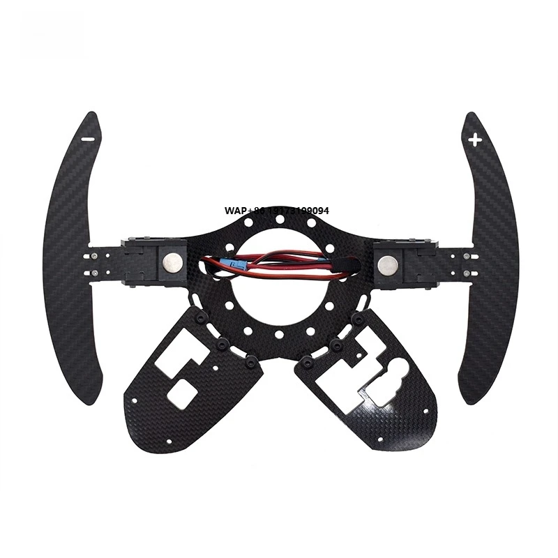

Racing Steering Wheel Carbon Fiber Magnetic Paddle Shifter With Button Bracket Boss Kit Adapter Base Holder for F10 F30 F80