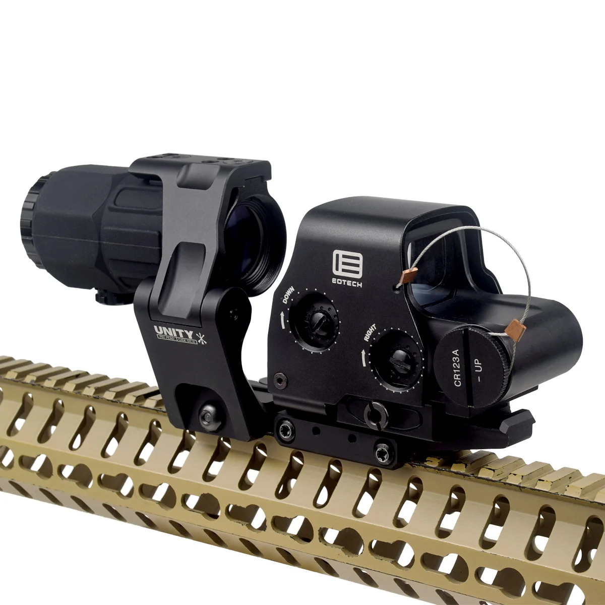 EOTECH 558 553 552 551 Holographic Sight Collimator Sight 558 Red Dot Sight Fit 20mm Rail Mount Hunting Airsoft Optics Scope view 3