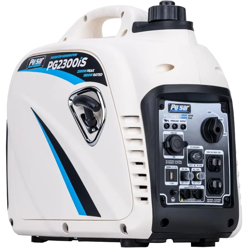 

Портативный сверхтихий газовый инверторный генератор мощностью 2,300 Вт с USB-розеткой и параллельной способностью, соответствующая CARB