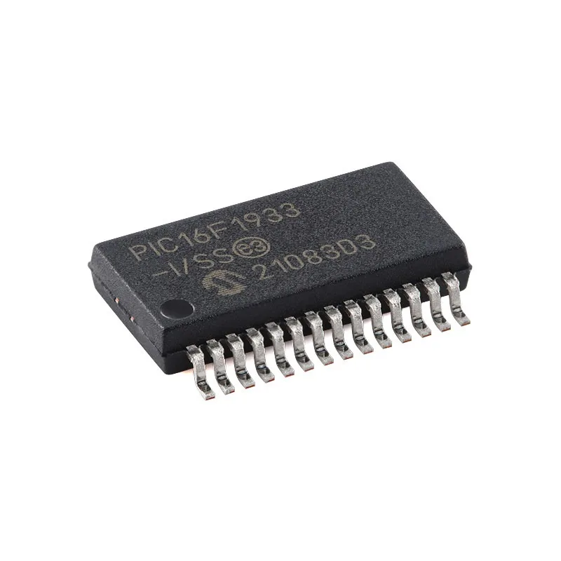 1 pcs Microcontroller PIC16F1933-I/SS SSOP-28 28Pin 8-bit CMOS Flash Chip for embedded development,multi-channel sensor module,l