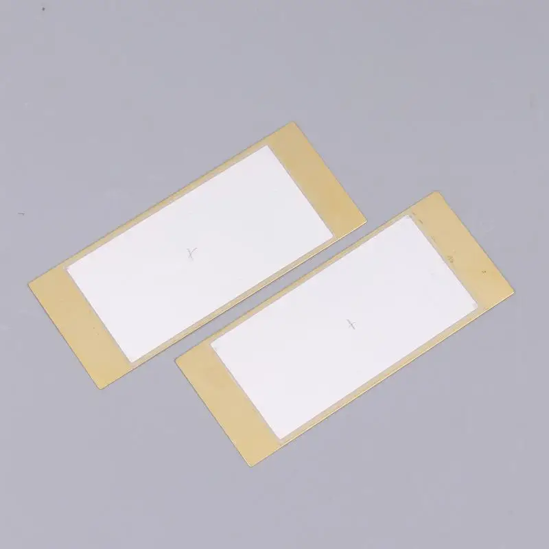 2Pcs Bimorph Piezo, Ceramic, Power Generation PZT Piezoelectric 80mmx33mmx0.6mm