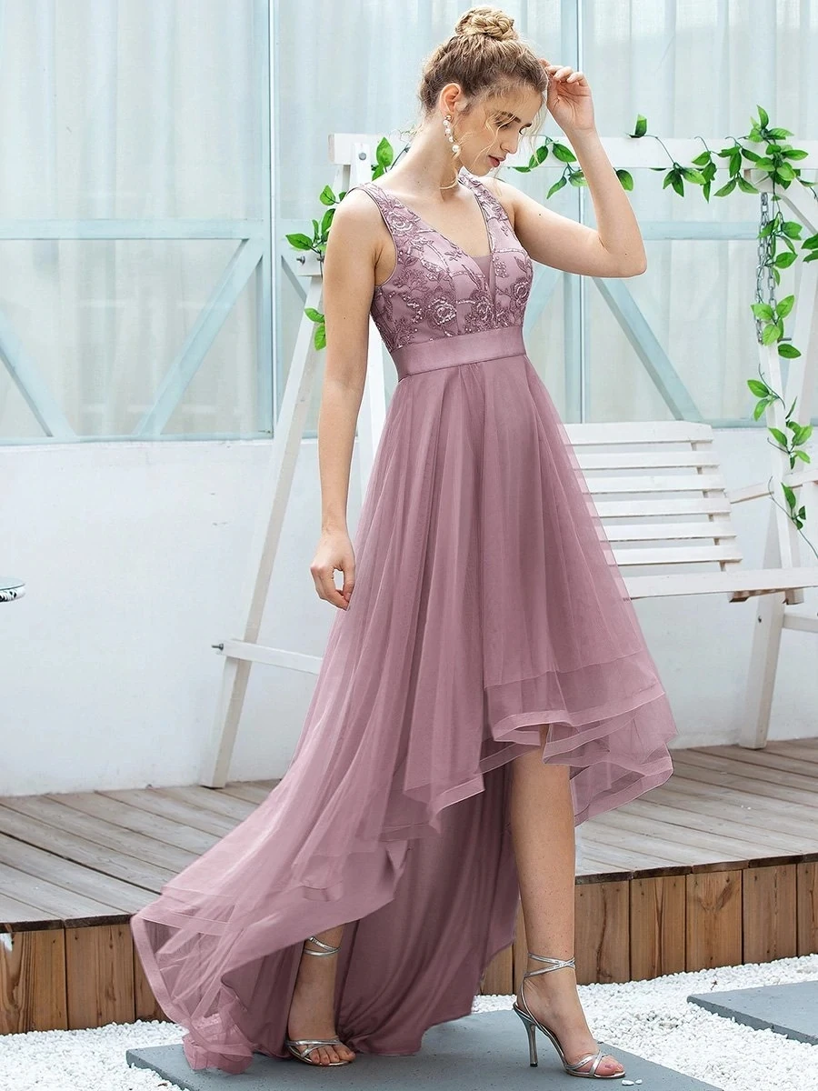 

Elegant Evening Dresses V-Neck Suspenders A-LINE Lace Floor-Length Gown 2022 Ever pretty of Cream Simple Prom Dress Women