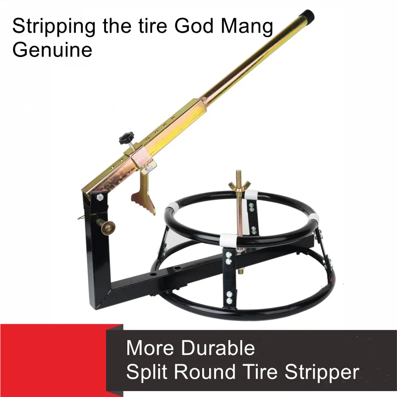 

Motorcycle Split Round Tire Stripper Tire Remover Tire Presser Manual Tire Stripping Tool