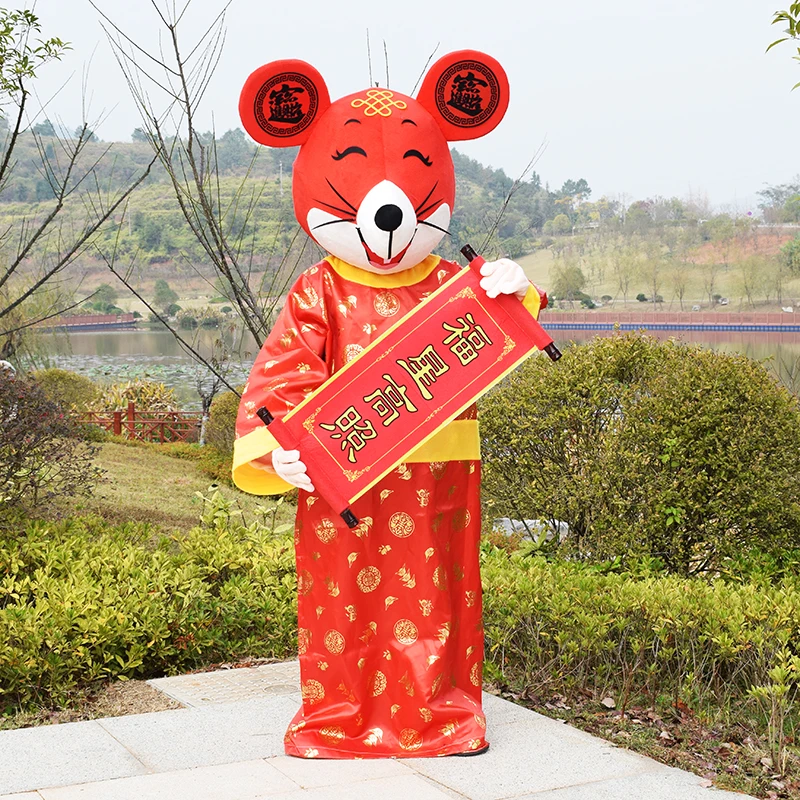 

New Mouse Mascot Costume Cartoon Apparel Halloween Christmas New Year Carvinal Party Mascot