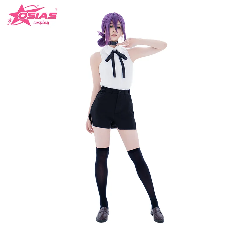 

OSIAS Reze Cosplay Costume Set Reze wig Reze shoes Chainsaw Man