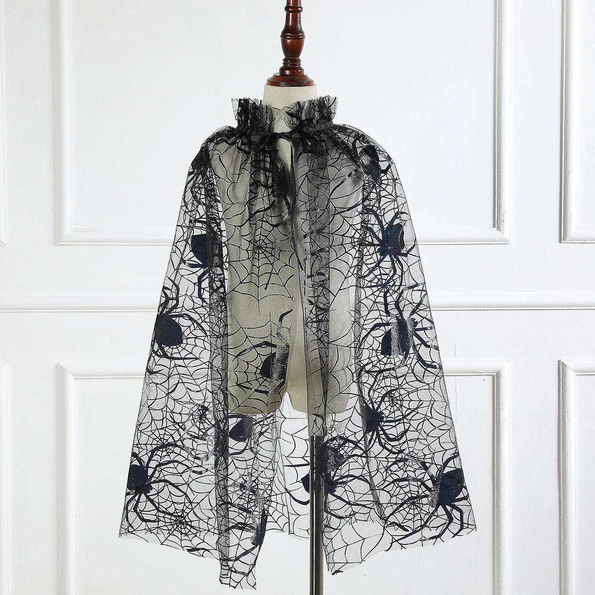 Prom Kinderspinnenweb Cape Kinderkleding Cosplay Kostuum Jurk Polyester