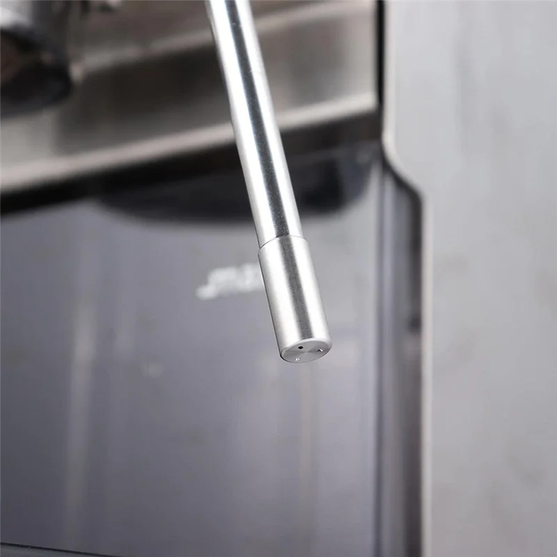 A09G-ガジア クラシック/クラシック プロ用スチーム ノズル チップ スパウト、ミルク フォーム スパウト、食品グレードのステンレス鋼